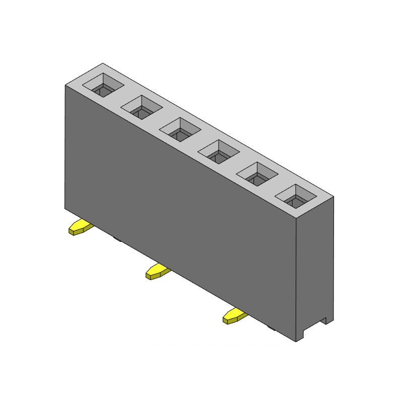 P/H2.54 Female Header HC121
